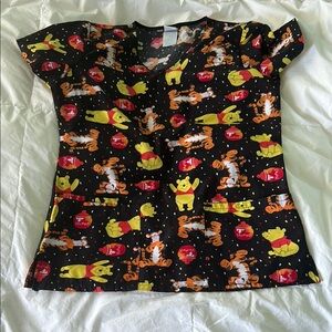 Disney Winnie the Pooh Scrub Top